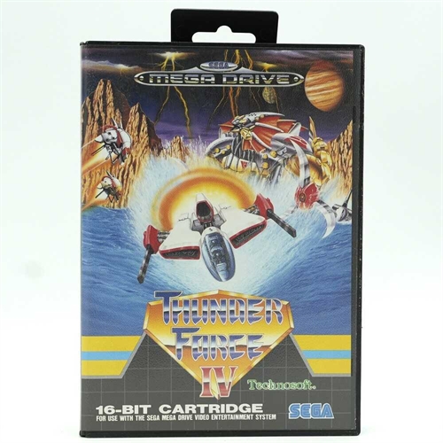 Thunder Force IV - Komplet I Æske - Sega Mega Drive Spil (B Grade) (Genbrug)